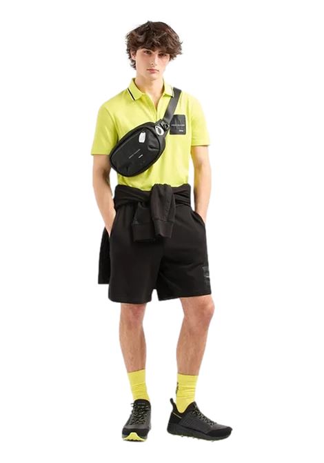 ASV organic cotton regular fit polo shirt ARMANI EXCHANGE | polo shirts | 3DZFJA ZJXHZ1694